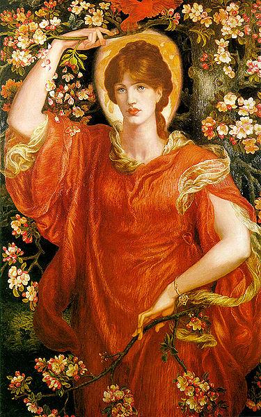 Dante Gabriel Rossetti A Vision of Fiammetta Germany oil painting art